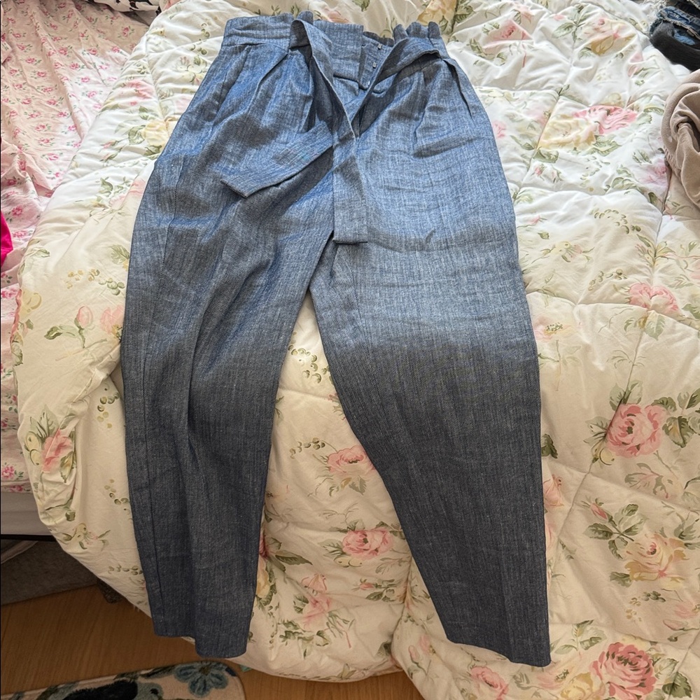NWT ankle high rise pants